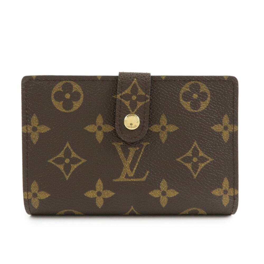Louis Vuitton Monogram Porte Monnaie Billets Viennois Wallet Brown
